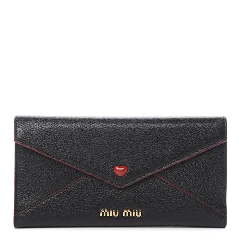 miu miu wallet madras|Small Madras Love wallet Black .